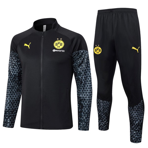 Trainingsanzug Borussia Dortmund 2024 Schwarz 2